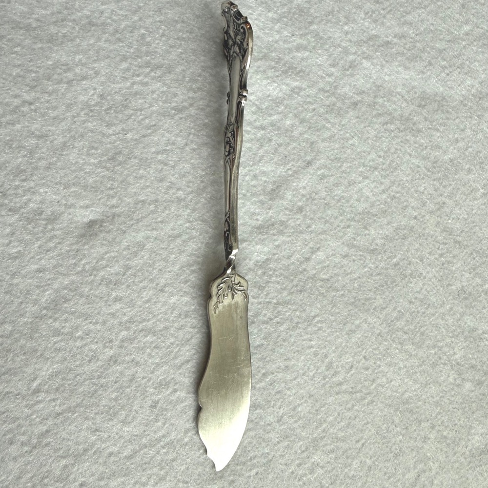 1847 Rogers Bros First Love Master Butter Knife 1937 XS‎ Triple Silverplate